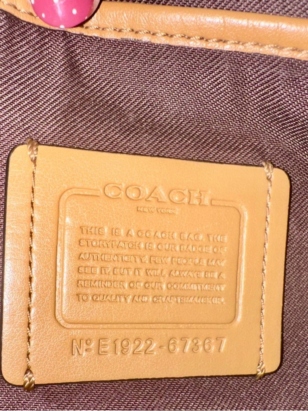 Coach Purse - Picture 10 of 10